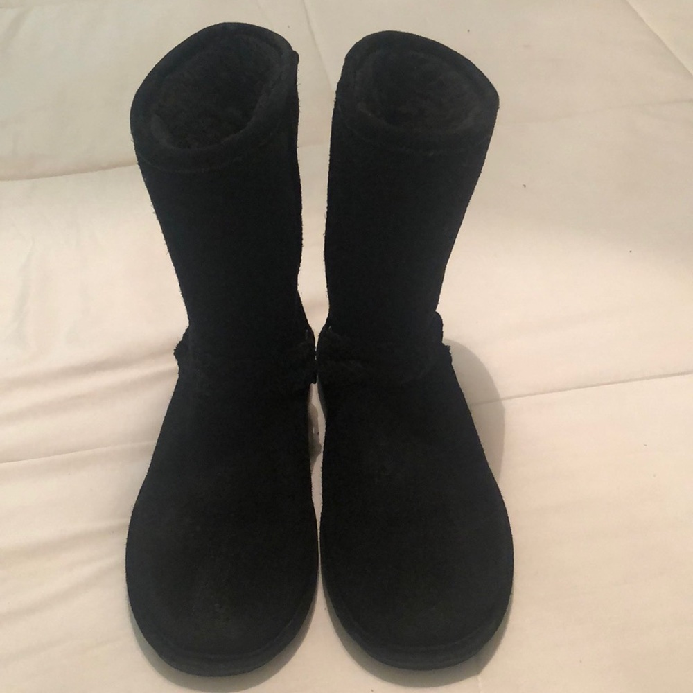 Women's Black Suede Boots